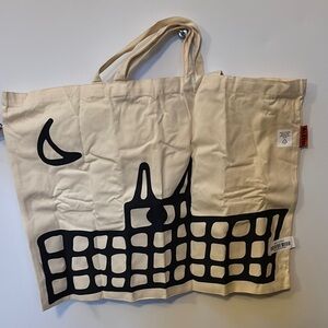 Alessi Cream Cotton Fabric tote bag